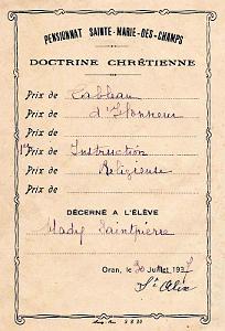 Oran documents divers 1180